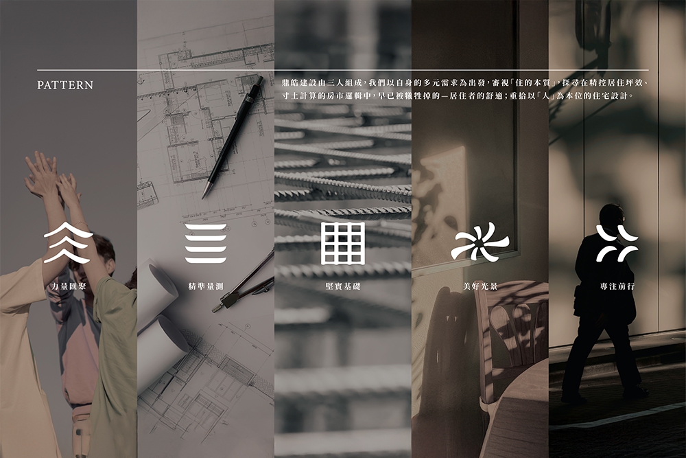 鼎皓建設 品牌識別應用